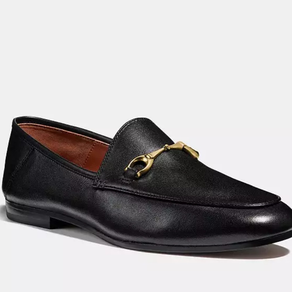 Coach leather loafers